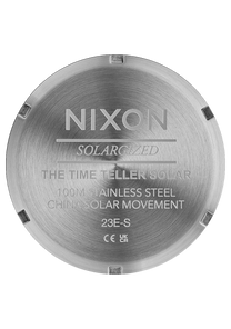 Time Teller Solar Silver / Dusty Blue Sunray View 5