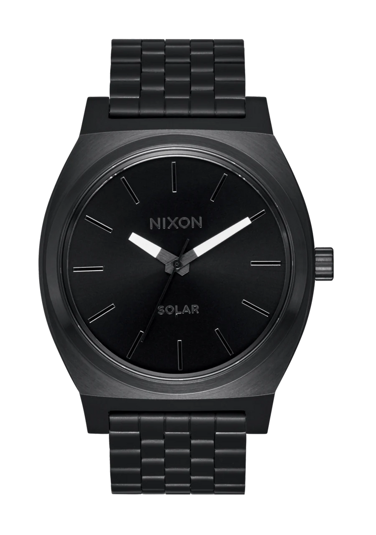 Time Teller Solar All Black / White