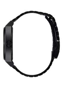 Time Teller Solar All Black / White View 3