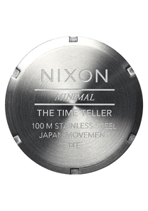 Time Teller Leather Light Gold / White Sunray View 5