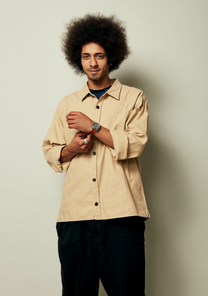 Time Teller Leather Lt Gunmetal / Basalt / Sienna View 8