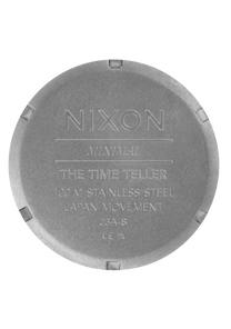 Time Teller Leather Lt Gunmetal / Basalt / Sienna View 5