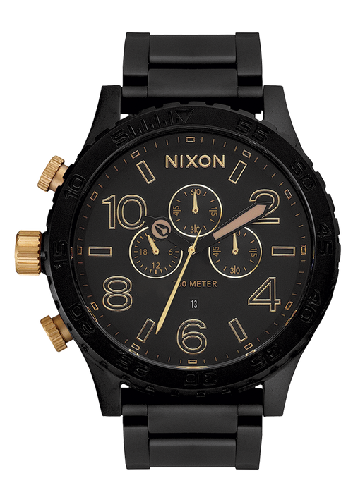 51-30 Chrono Matte Black / Gold