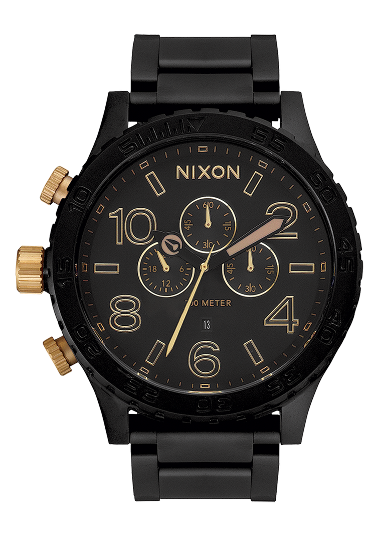 51-30 Chrono Matte Black / Gold