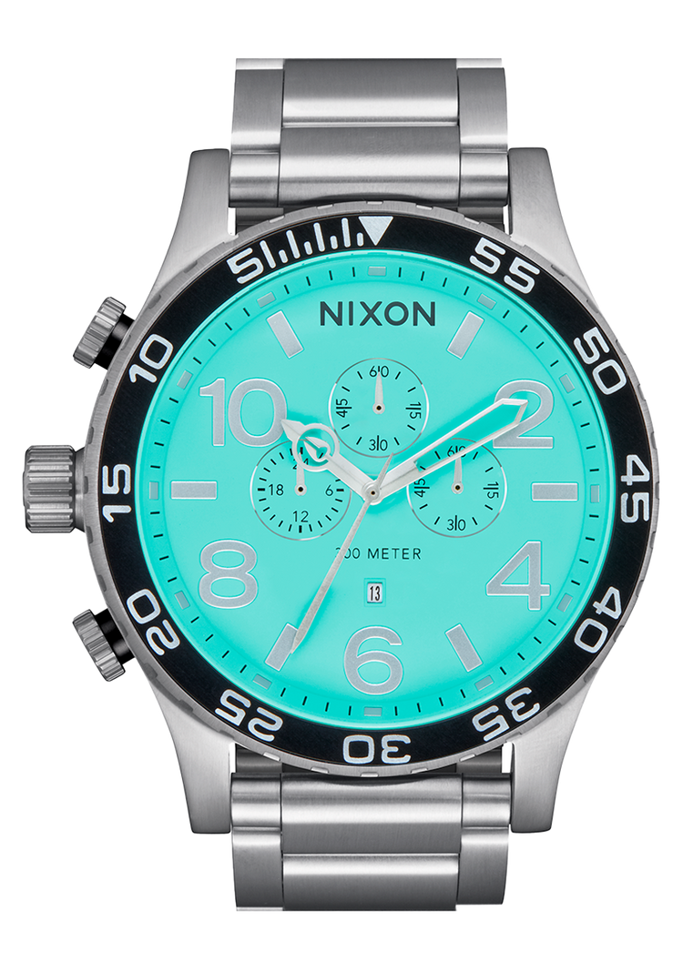 51-30 Chrono Silver / Turquoise