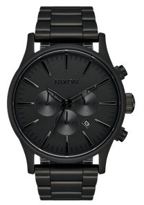 Sentry Chrono All Matte Black Polished Black View 1