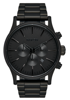 Sentry Chrono All Matte Black Polished Black