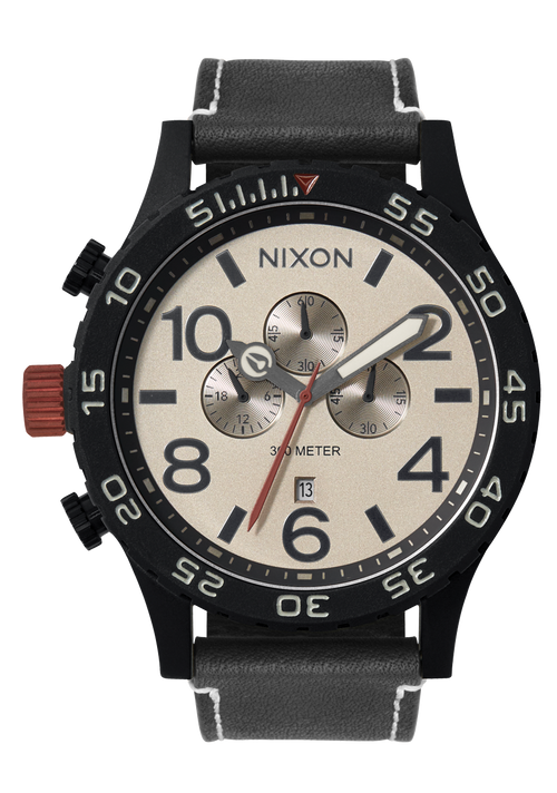51-30 Chrono Leather Black / Pumice / Charcoal