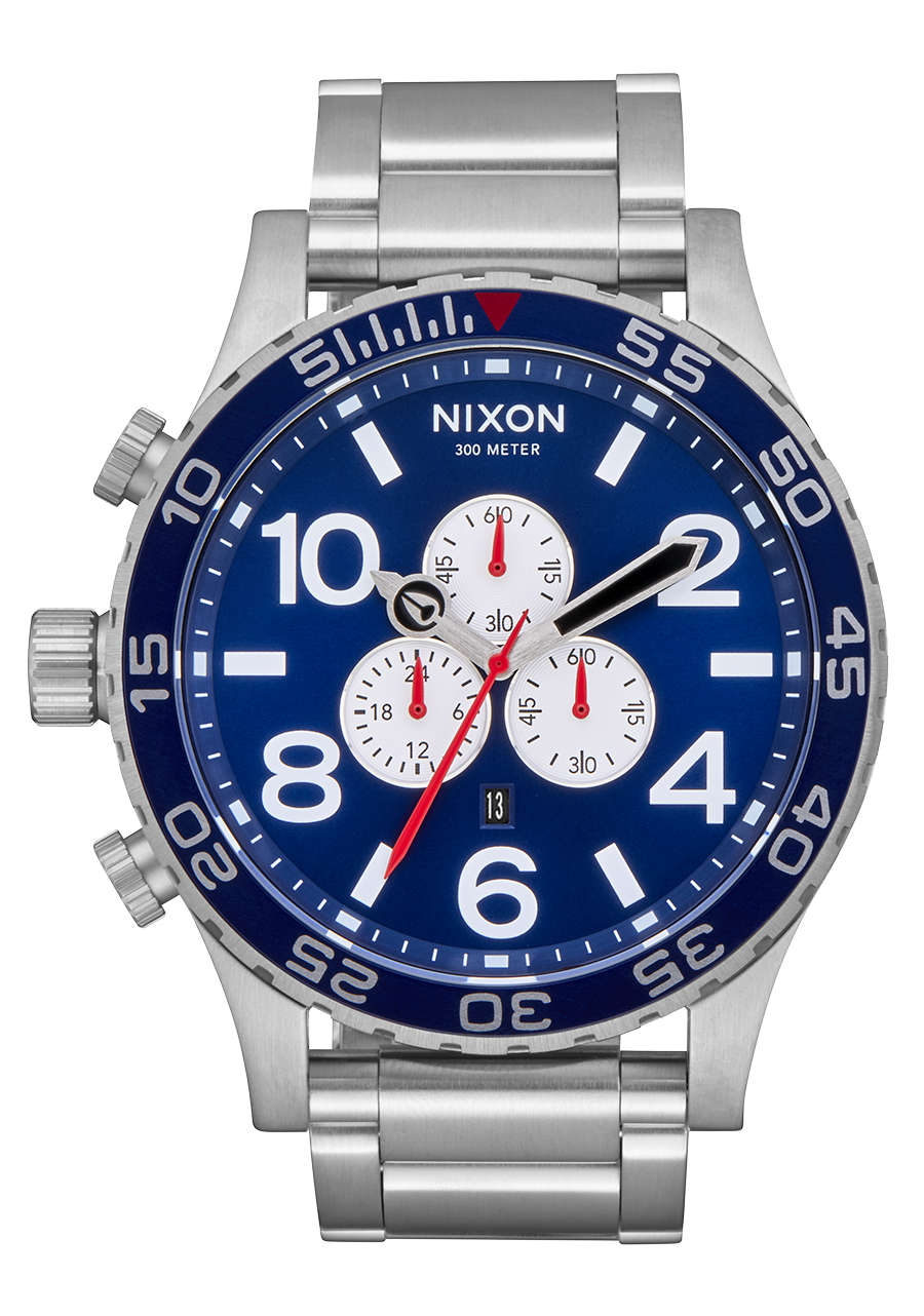 51 30 Chrono Wsl Navy Sunray Silver View 1