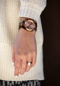 Time Teller Acetate Rose Gold / Pink Tortoise View 6