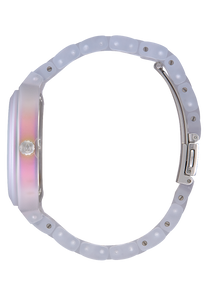Time Teller Acetate Clear Silver Sunray Rainbow View 2