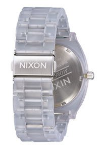 Time Teller Acetate Clear Silver Sunray Rainbow View 3