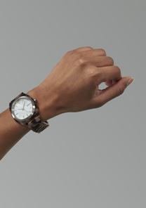 Time Teller Acetate Pink Tortoise  / Mother of Pearl View 5