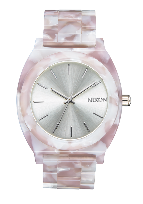 Time Teller Acetate Pink / Silver