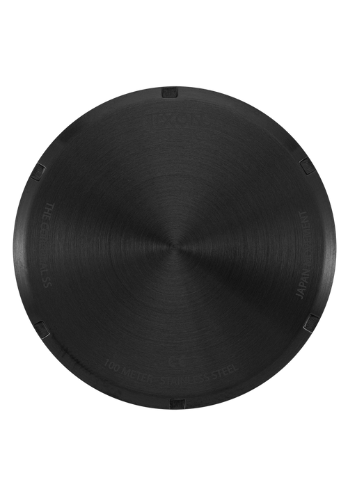 Corporal Stainless Steel All Black Rose Gold