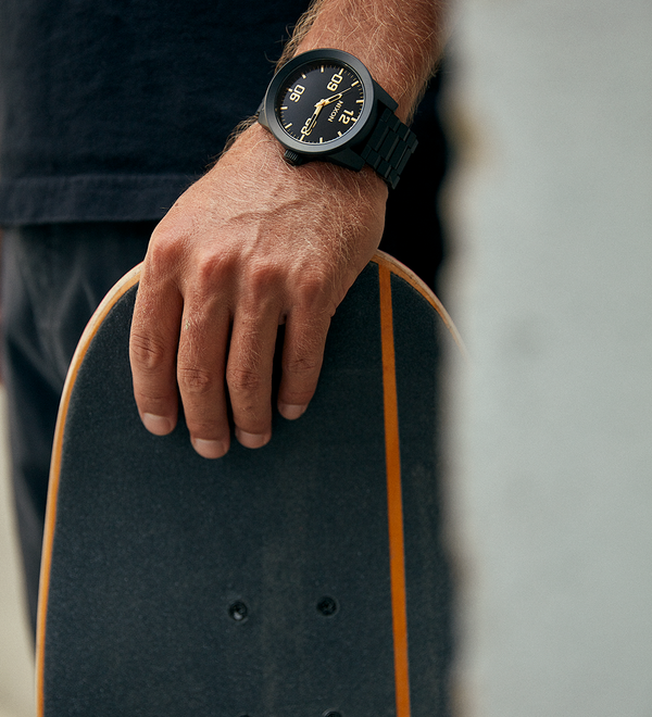 Corporal Stainless Steel All Black Rose Gold