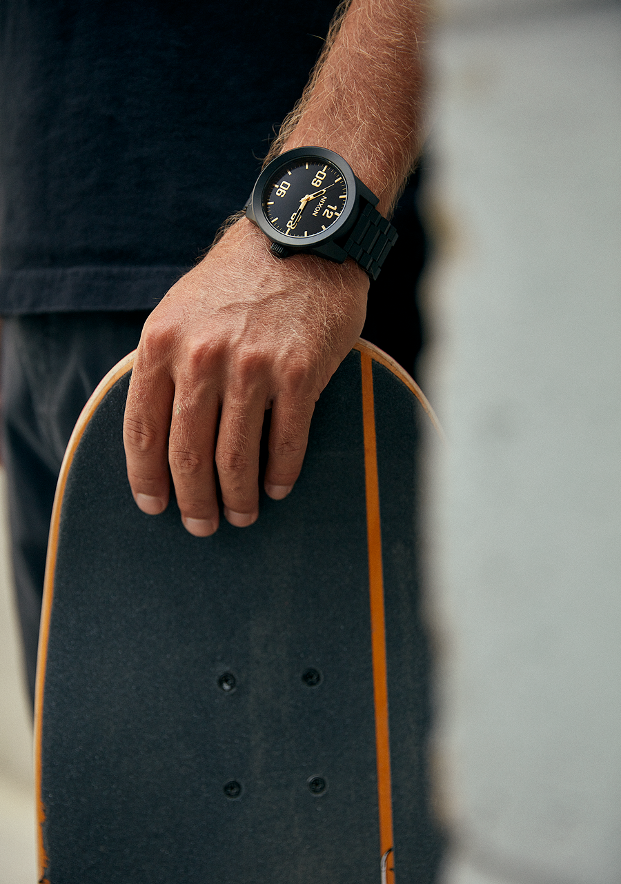 Corporal Stainless Steel All Black Rose Gold View 6