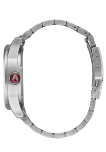 Sentry Stainless Steel Silver / Cranberry View 3