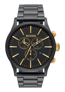 Sentry Chrono V1 Matte Black / Gold View 1