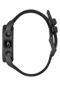 Sentry Chrono Leather V1 Matte Black / Gold / Black View 2