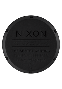 Sentry Chrono Leather V1 Matte Black / Gold / Black View 4