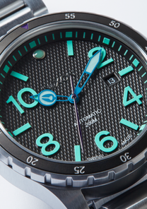 Diplomatic Black Teal Lum View 10