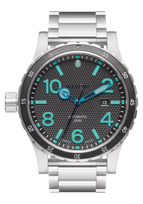 Diplomatic Black Teal Lum View 1