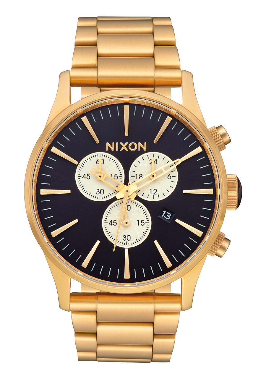 Sentry Chrono V1 Gold / Indigo View 1