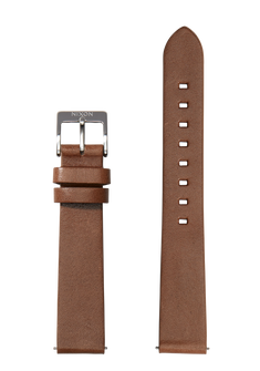 16mm Veg Tanned Leather Band Olive