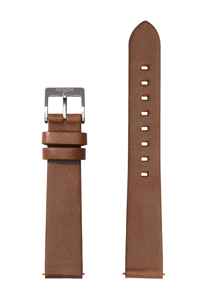 16mm Veg Tanned Leather Band Olive