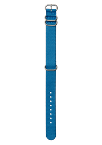 20mm One Piece #TIDE Recycled PET Strap Navy / Blue View 1
