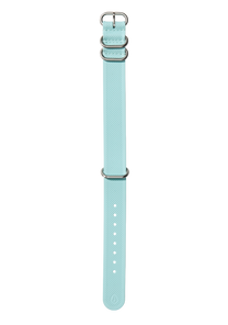 20mm One Piece FKM Rubber Strap Ocean Blue View 1