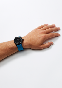 23mm #TIDE Recycled PET Band Navy / Black View 7