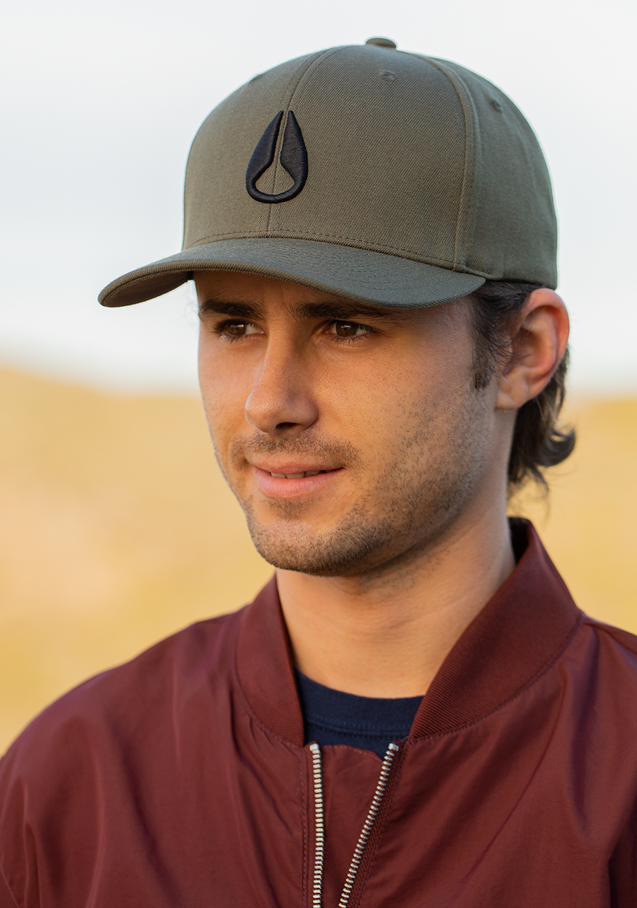 Deep Down FF Athletic Fit Hat Dark Olive S/M