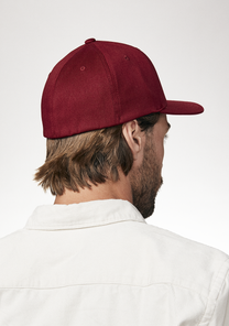 Deep Down FF Athletic Fit Hat Burgundy / White S/M View 6