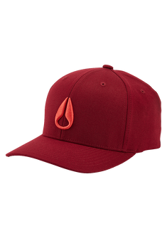 Deep Down Ff Athletic Fit Hat Burgundy