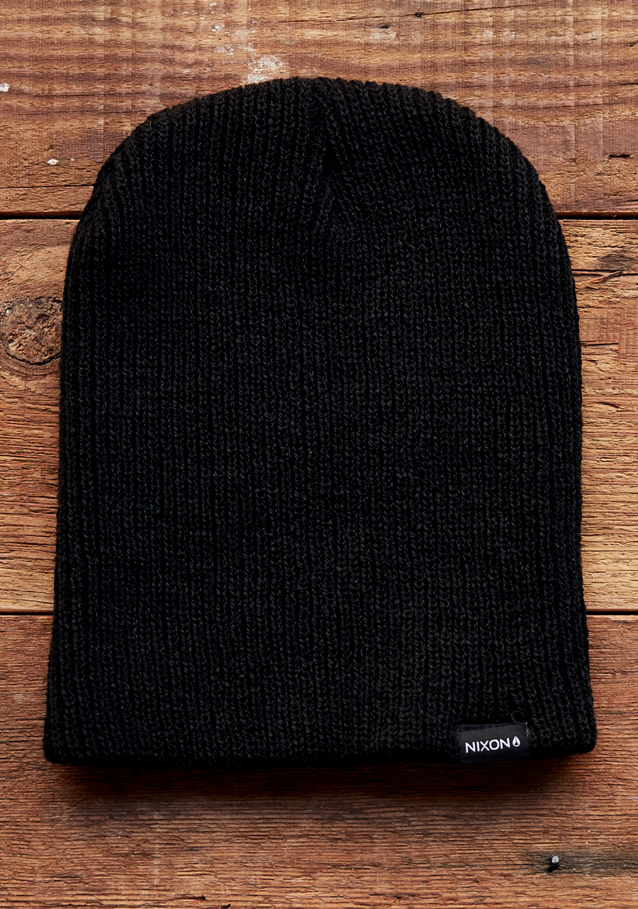 Compass Beanie Black View 2