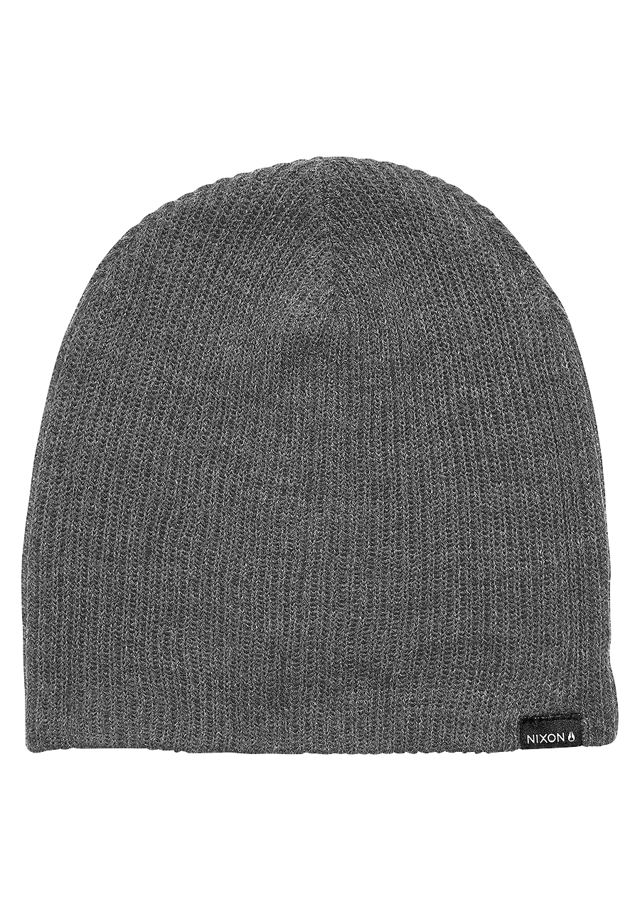 Compass Beanie Charcoal Heather View 1