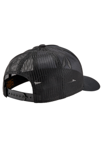 Iconed Trucker Hat Black / Black View 2