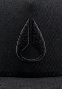 Iconed Trucker Hat Black / Black View 5