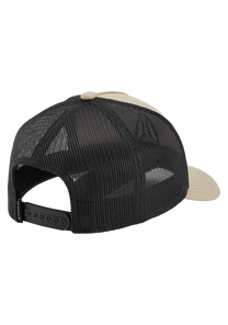 Iconed Trucker Hat Khaki Black View 2