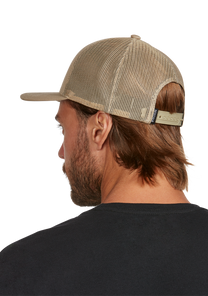 Iconed Trucker Hat All Khaki Black View 4