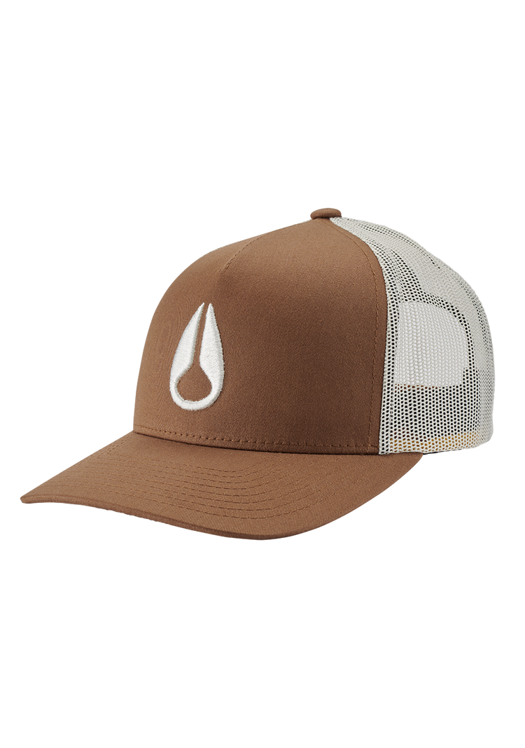 Iconed Trucker Hat Brown / Off White