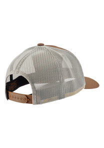 Iconed Trucker Hat Brown / Off White View 2