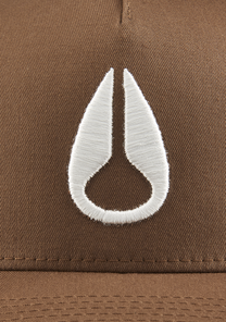 Iconed Trucker Hat Brown / Off White View 4