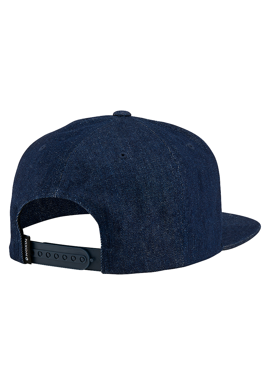 Exchange Snapback Hat Denim View 2