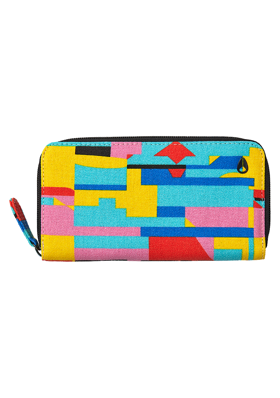 Tree Hugger Large Wallet Turquoise View 1