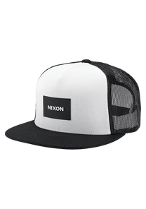 Team Trucker Hat Black / White View 1