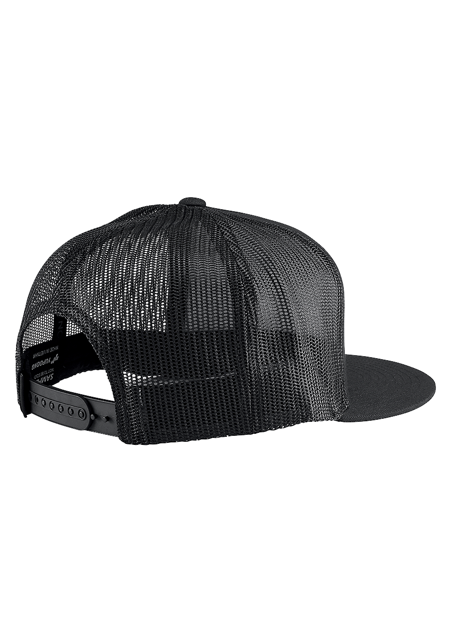 Team Trucker Hat Black / White View 2