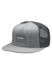 Team Trucker Hat Heather Gray View 6